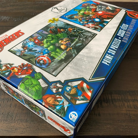 Marvel Toys New Marvel Avengers Lenticular 3d Puzzles Twin Pack Poshmark